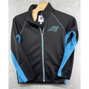NFL Team Carolina Panthers Full Zip Mid Weight Jacket Men's‎ Size Small